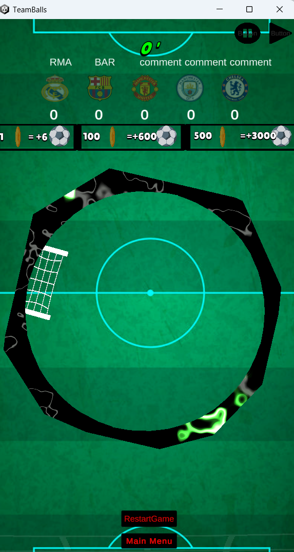 TeamBalls screenshot